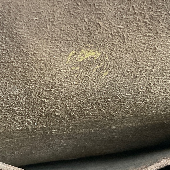 Vintage Hand Tooled Leather Metal Purse Early 1900s Antique - Picture 8 of 13